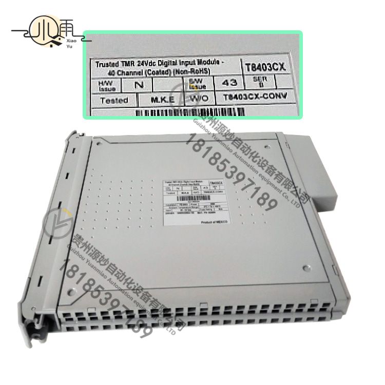 Rockwell ICS Triplex T8403CX 可信TMR 24VDC